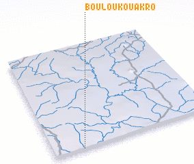 3d view of Bouloukouakro