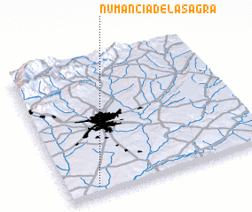 3d view of Numancia de la Sagra