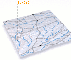 3d view of El Hoyo