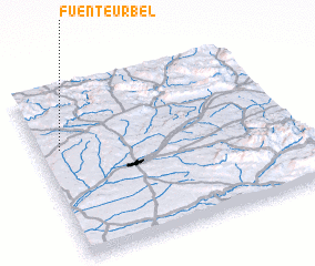 3d view of Fuente-Urbel