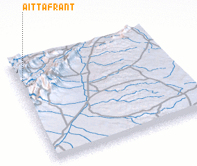 3d view of Aït Tafrant