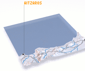 3d view of Aït Zaros