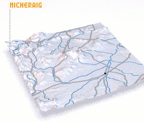 3d view of Micheraig