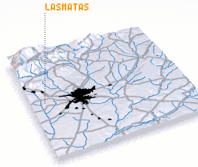 3d view of Las Matas