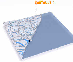 3d view of Santa Luzia