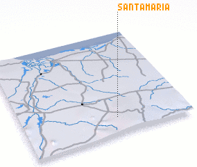 3d view of Santa Maria