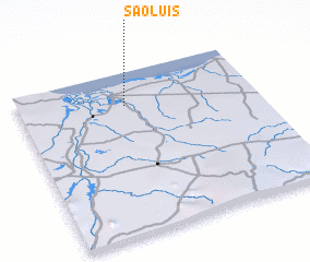 3d view of São Luís