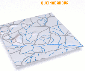 3d view of Queimada Nova