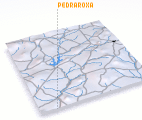 3d view of Pedra Roxa