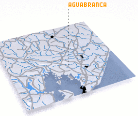 3d view of Água Branca