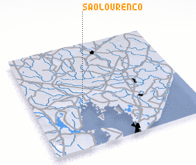 3d view of São Lourenço