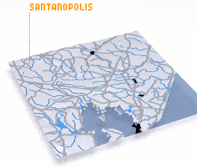 3d view of Santanópolis