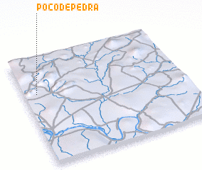 3d view of Poço de Pedra