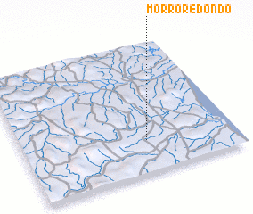 3d view of Morro Redondo