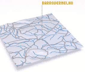 3d view of Barro Vermelho