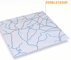 3d view of Konblétéoun