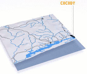 3d view of Cocody