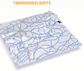 3d view of Tabanera del Monte