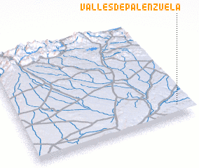 3d view of Valles de Palenzuela