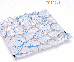 3d view of Tazrout