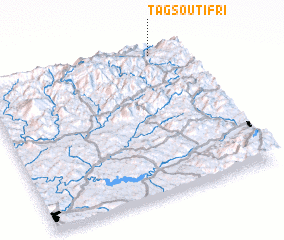 3d view of Tagsout Ifri