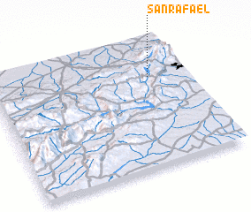 3d view of San Rafael