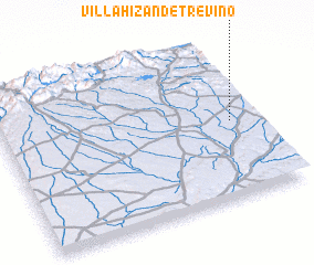 3d view of Villahizán de Treviño