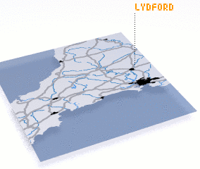 3d view of Lydford