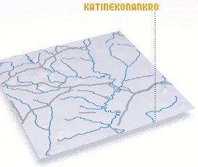 3d view of Katiné-Konankro