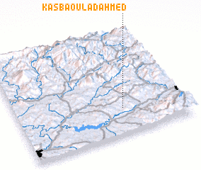 3d view of Kasba Oulad Ahmed