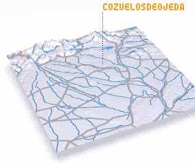 3d view of Cozuelos de Ojeda