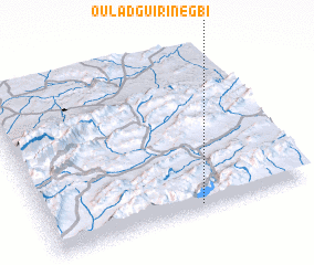 3d view of Oulad Guir Inegbi