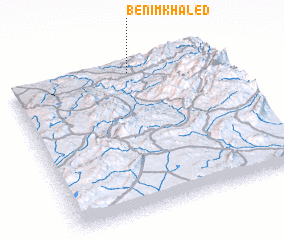 3d view of Beni Mkhaled