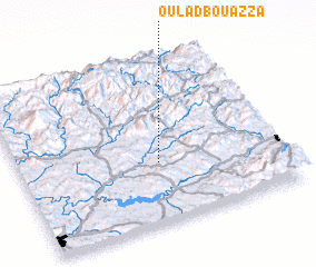 3d view of Oulad Bou Azza