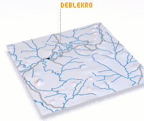 3d view of Déblékro