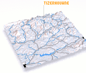 3d view of Tizerhouane