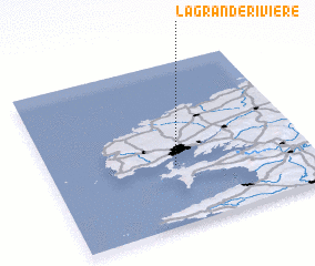 3d view of La Grande Rivière