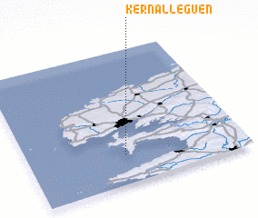 3d view of Kernalléguen