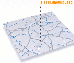 3d view of Tissélé-Noumousso