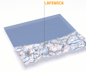 3d view of La Franca