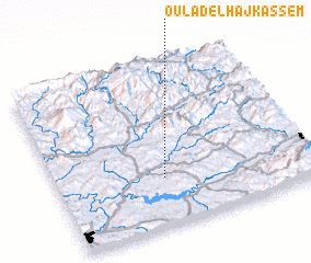 3d view of Oulad el Haj Kassem