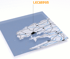 3d view of Le Carpon