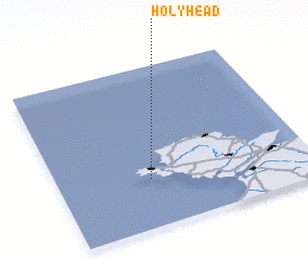 3d view of Holyhead