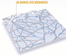 3d view of Alba de los Cardaños