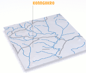 3d view of Kon-Ngokro