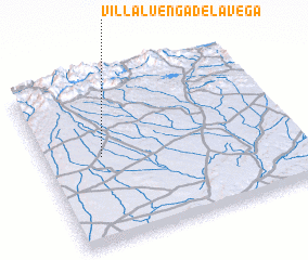 3d view of Villaluenga de la Vega