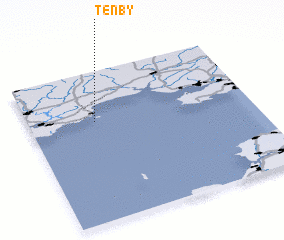 3d view of Tenby