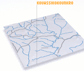 3d view of Kouassi-Kokounkro