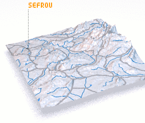 3d view of Sefrou