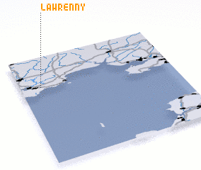 3d view of Lawrenny